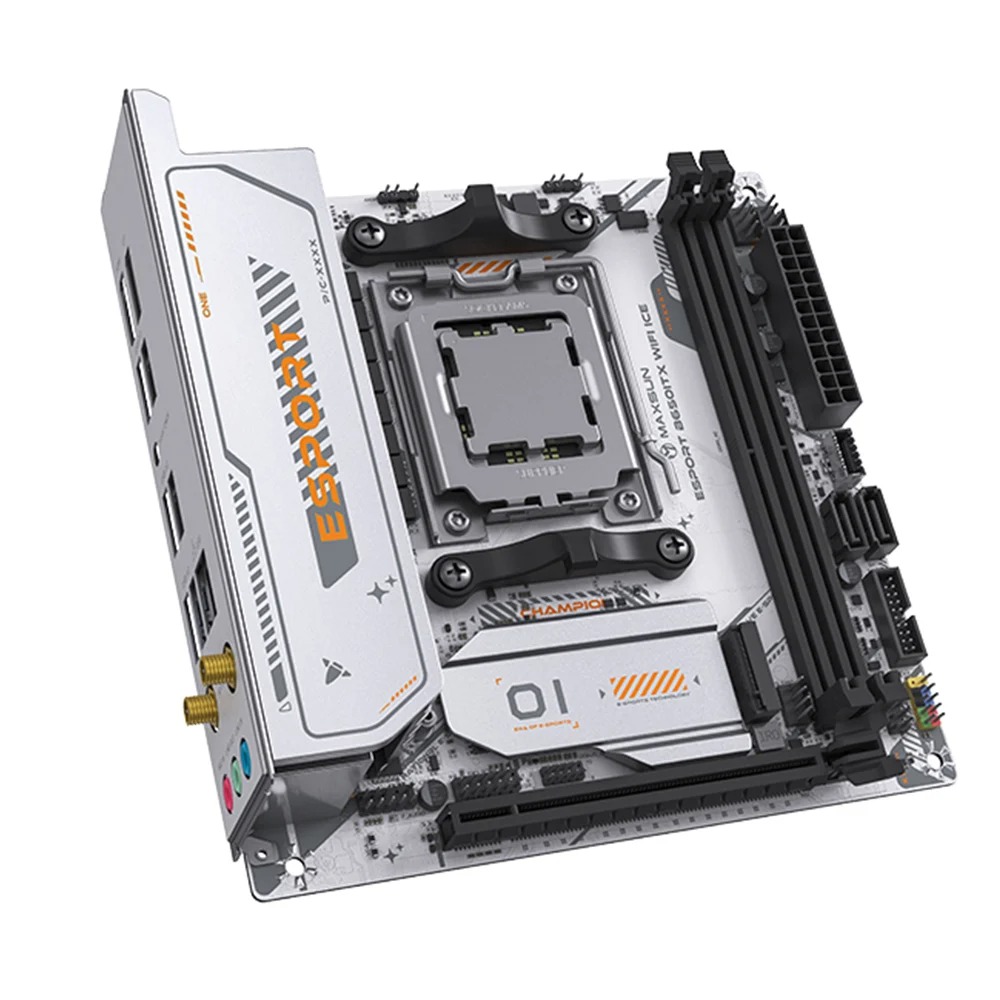 Placa-mãe Maxsun B650M eSport, - B650 Itx Motherboard Wifi avaliação e preço
